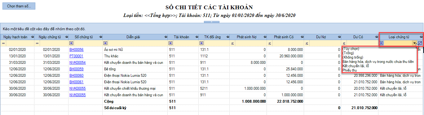 sổ chi tiết tk 511 loại chứng từ bán hàng.png