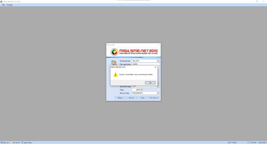 MISA error colunn name.png